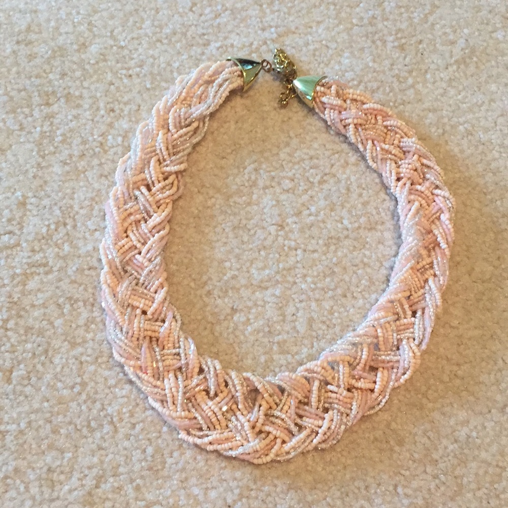 Light pink beaded necklace from Macy’s